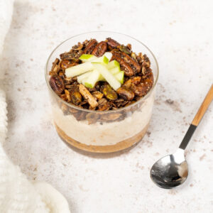 Apple Almond Yogurt Pot