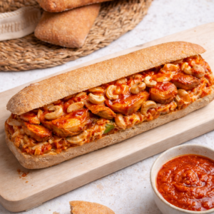 Half Korean Chicken Sandwich